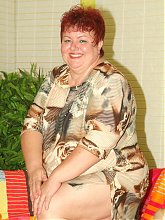 Chubby mature Anna Marie got herself a fuckbuddy and takes in his wang in her mouth and fat pussy