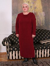 Sensual grandmother Andrea showing off her big boobies and fucking two dicks on webcam